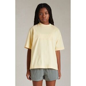 Essentials Fear of God‎ Garden Yellow T-Shirt Youth Size 14/16 XL